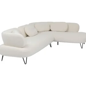 KARE Design Sofá de canto Peppo White New