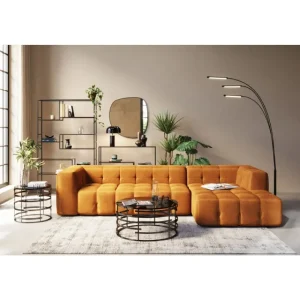 KARE Design Sofá de canto Salamanca Direito Hot