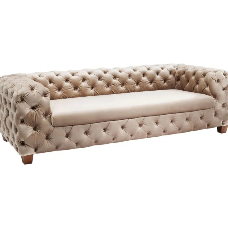 sof_desire_em_veludo_cru__2.webp KARE Design Sofá Desire em veludo Cru 3 lug. Discount