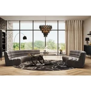 KARE Design Sofá Element Wave cinzento Discount