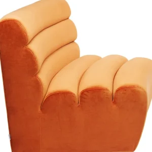 KARE Design Sofá Element Wave Laranja Best