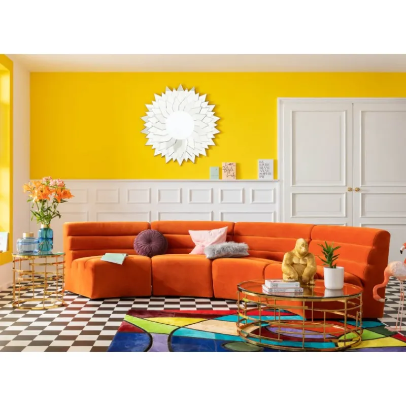 sof_element_wave_laranja_4.webp KARE Design Sofá Element Wave Laranja Best