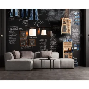 KARE Design Sofá Infinity Cinzento c/chaise à esq. Discount