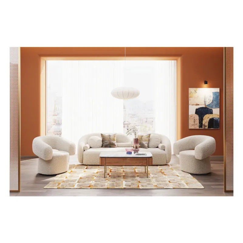 sof_kelly_boucle_de__luga_1.webp KARE Design Sofá Kelly Boucle de 3 lugares em creme Fashion