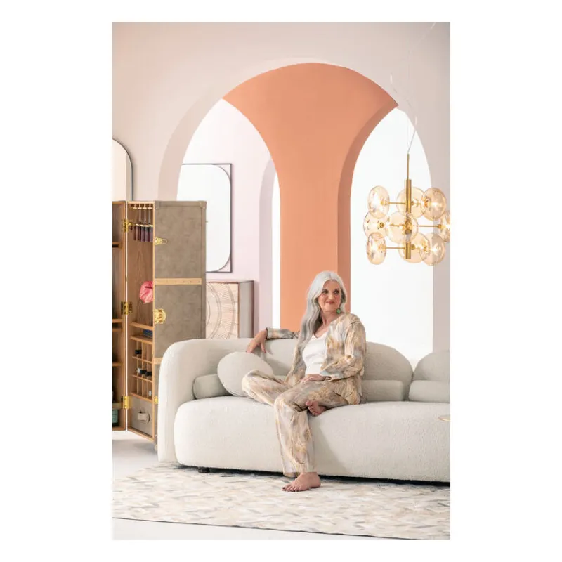 sof_kelly_boucle_de__luga_4.webp KARE Design Sofá Kelly Boucle de 3 lugares em creme Fashion