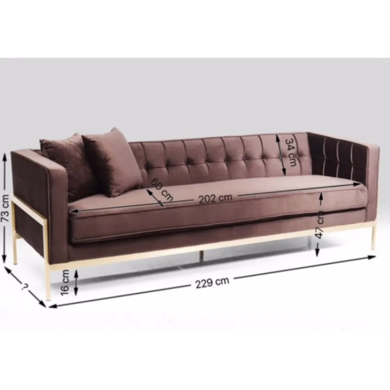 sof_loft_castanho__lug_2.webp KARE Design Sofá Loft Castanho 3 lug. New