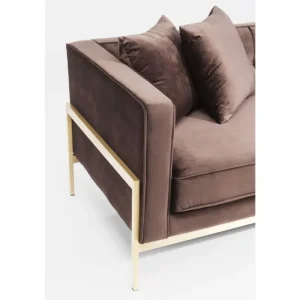 KARE Design Sofá Loft Castanho 3 lug. New
