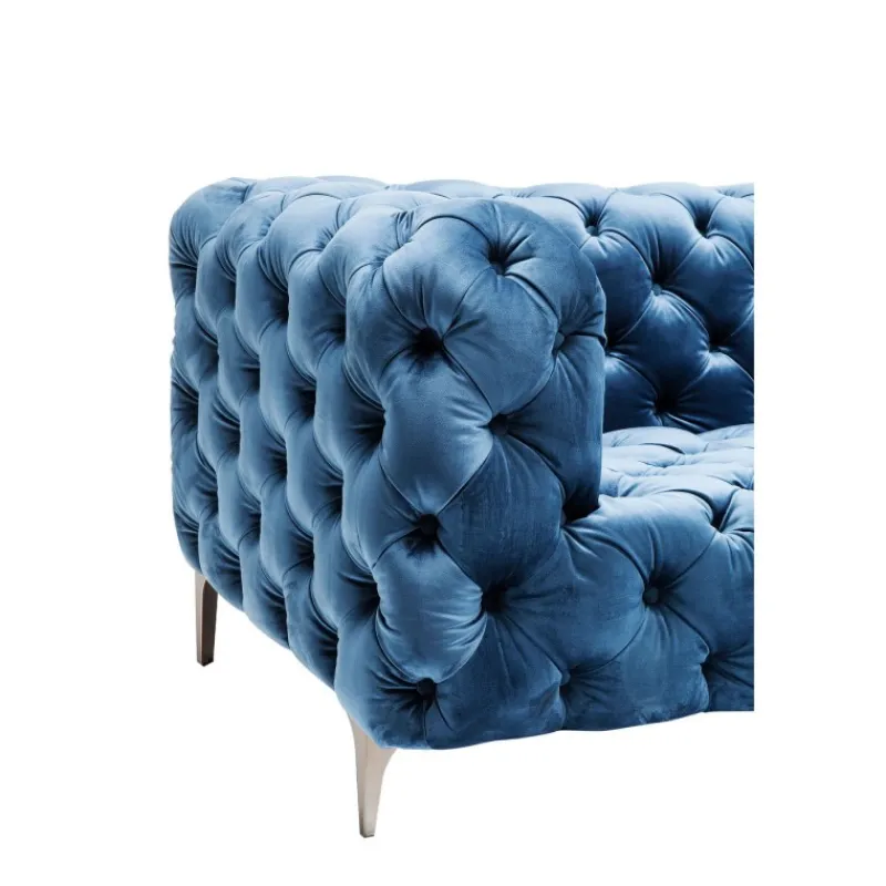 sof_look_cm_em_veludo_azu_4.webp KARE Design Sofá Look 180cm em veludo Azul Sale