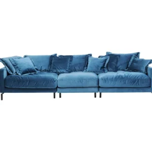KARE Design Sofá Lullaby 3 lug. Azul Best