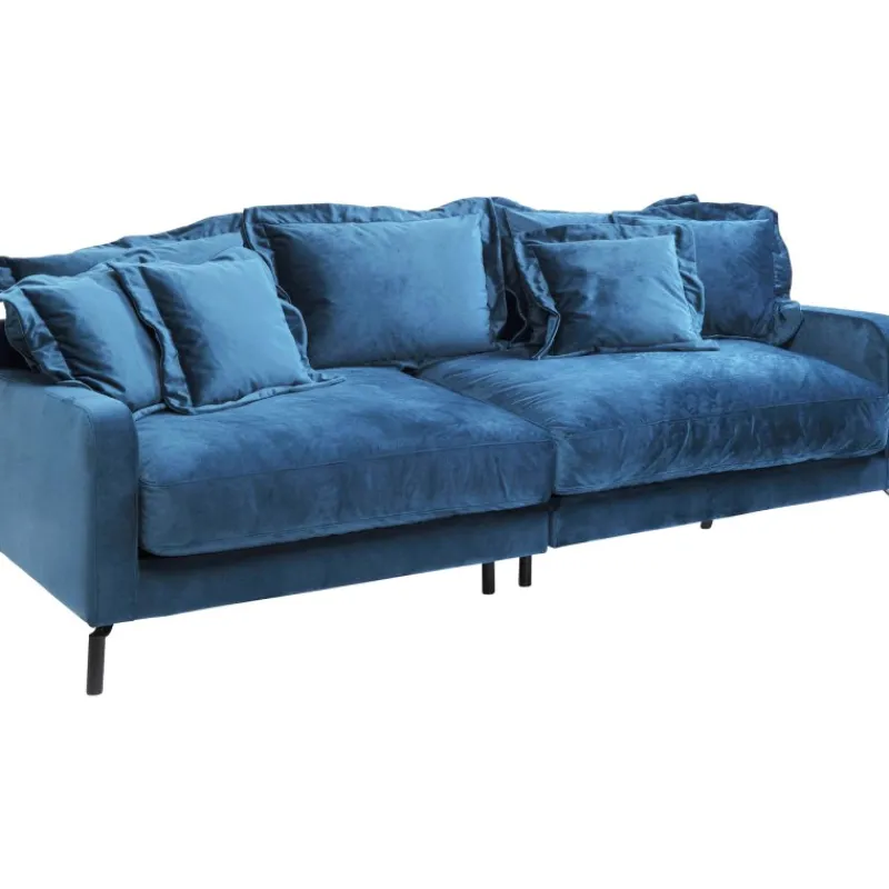 sof_lullaby__lug_azul_1-1.webp KARE Design Sofá Lullaby 2 lug. Azul Clearance