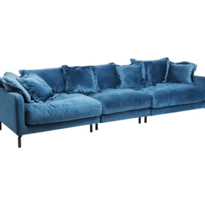 KARE Design Sofá Lullaby 3 lug. Azul Best