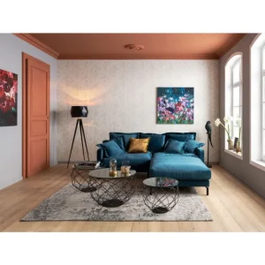 KARE Design Sofá Lullaby 2 lug. Azul Clearance