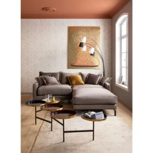 KARE Design Sofá Lullaby 2 lug. Taupe Fashion