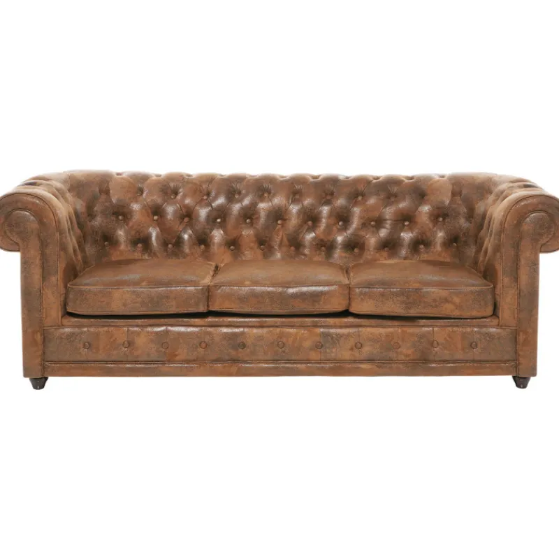 KARE Design Sofá Oxford 3 lug. Vintage Smart Fashion