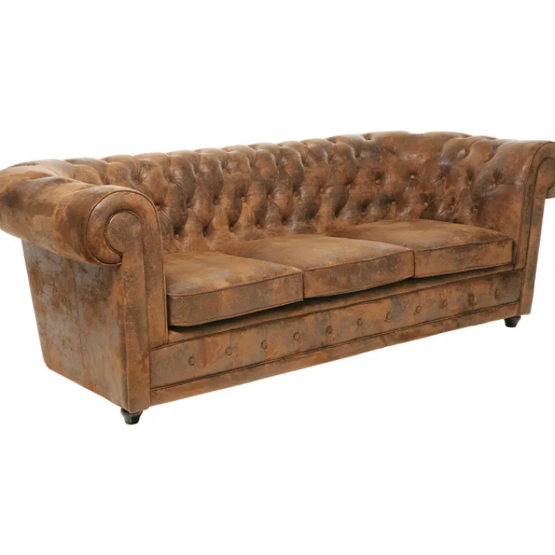 KARE Design Sofá Oxford 3 lug. Vintage Smart Fashion