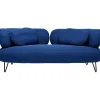 KARE Design Sofá Peppo 2 lugares azul 182 cm Sale