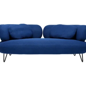 KARE Design Sofá Peppo 2 lugares azul 182 cm Sale