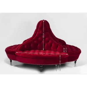 KARE Design Sofá Redondo Boudoir 4 lug.Small Online