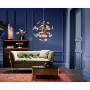 KARE Design Sofá Rimini Verde 2 lug. 160cm Clearance