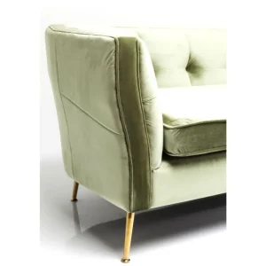 KARE Design Sofá Rimini Verde 2 lug. 160cm Clearance