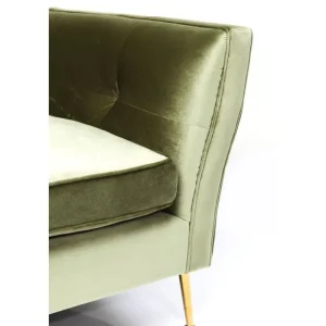 KARE Design Sofá Rimini Verde 2 lug. 160cm Clearance