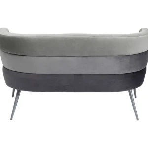 KARE Design Sofá Sandwich Cinzento Outlet