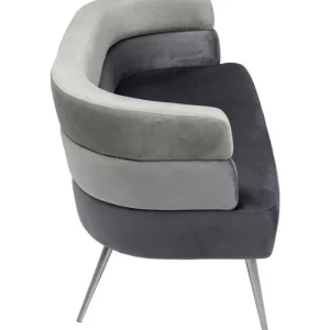 KARE Design Sofá Sandwich Cinzento Outlet