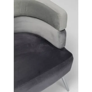 KARE Design Sofá Sandwich Cinzento Outlet