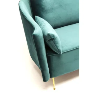 KARE Design Sofá Vegas Forever Azul 3 lug. Fashion