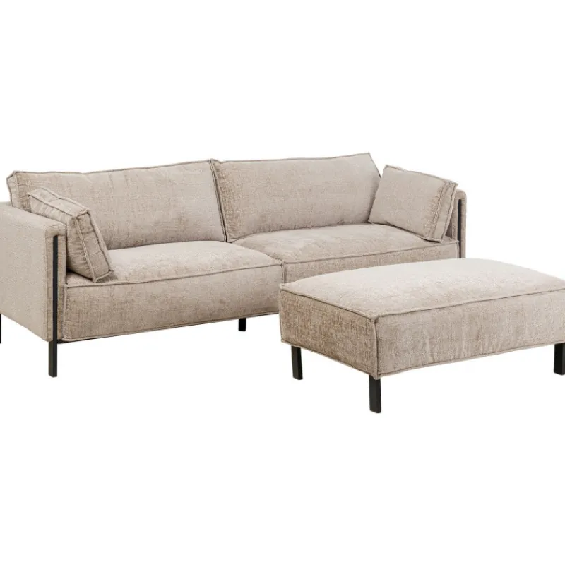 sof_victor_taupe__lug_6.webp KARE Design Sofá Victor taupe 3 lug. Fashion