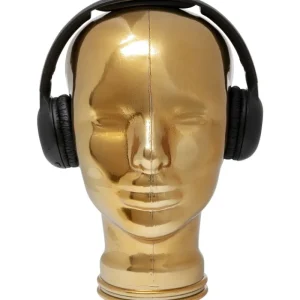 KARE Design Suporte de auscultadores Gold Metallic New