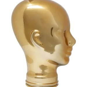 KARE Design Suporte de auscultadores Gold Metallic New