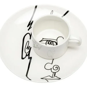 KARE Design Taça de café Viso Uomo (2 peças) Hot