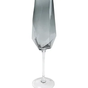KARE Design Taça de champanhe Diamond Smoke Fashion