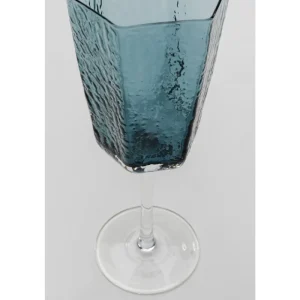 KARE Design Taça de vinho branco Cascata azul Online