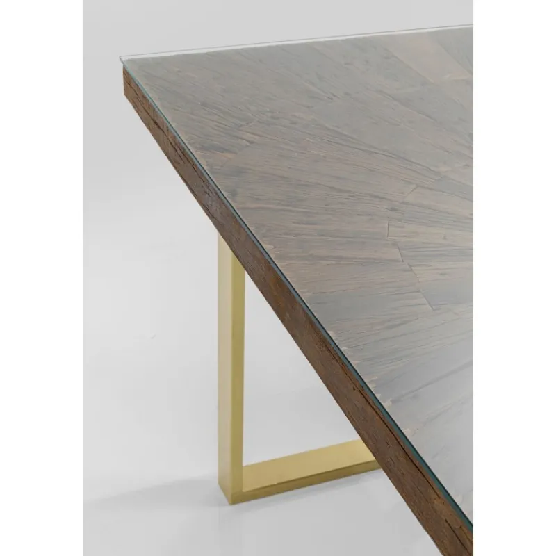 table_en_bois_contemporai_4.webp KARE Design Table en bois contemporaine - Conley - Clearance