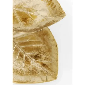 KARE Design Étagère Decorativa Leaf Dourada Sale