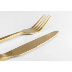 KARE Design Talheres Gloria Matt Dourado (16 peças) Fashion