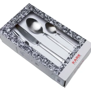 KARE Design Talheres Gloria Matt Prateado (16 peças) Discount