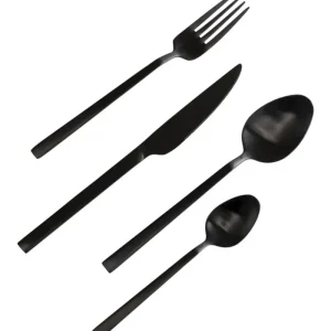 KARE Design Talheres Gloria Matt Preto (16 peças) Sale