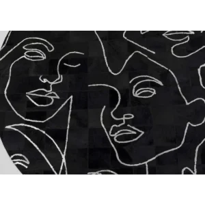 KARE Design Tapete Art Faces Ø250 cm Discount