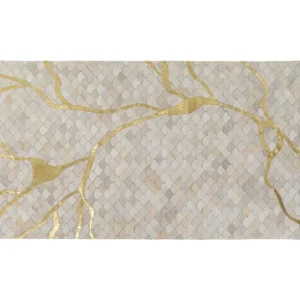 KARE Design Tapete Fulmine creme 170x240cm Hot