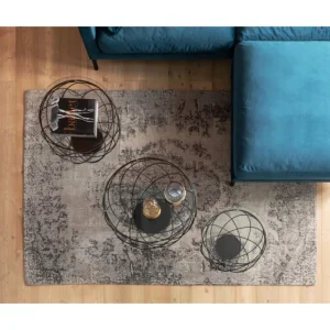 KARE Design Tapete Kelim Pop Cinzento 240x170cm New