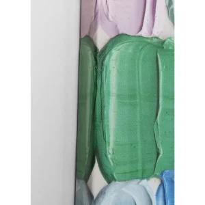 KARE Design Tela a Óleo Colorful Dots 140x200cm Outlet