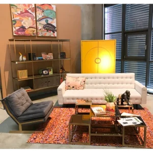 KARE Design Tela a Óleo Fish Meeting Two 100x75cm New