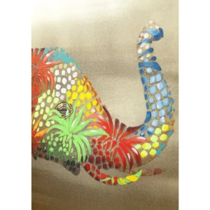 KARE Design Tela a Óleo Flower Elefant 90x120cm New