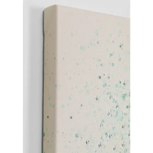 KARE Design Tela Flower Boat Beige Green 80x100 cm Fashion