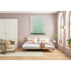 KARE Design Tela Flower Boat Beige Green 120x160 cm Clearance