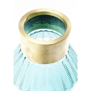 KARE Design Vaso Barfly Light Azul 43cm Hot