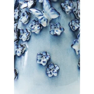 KARE Design Vaso Butterflies Azul 35cm Hot